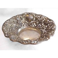 Фруктовница Конфетница 30 х 27 Серебрение 01