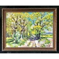 Ксендзов А.П;60/80см; "Vjasna" (Весна) Холст, акрил. Размеры 60/80 см.