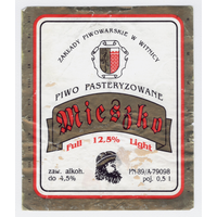 Этикетка пива Mieszko Польша б/у М458