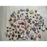 110 значков ссср ,с рубля