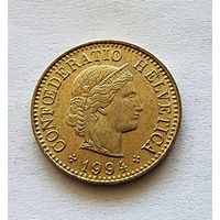 Швейцария 5 раппенов, 1994