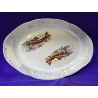 Блюдо большое тарелка рыбы Добруш с рубля