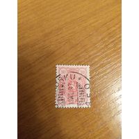 1889 Россия Великое княжество Финляндское зуб 14 на 13 герб (4-8)