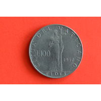 Ватикан 100 лир 1957 с 1 руб