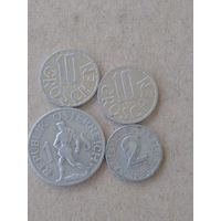 Австрия. 4 Монеты.