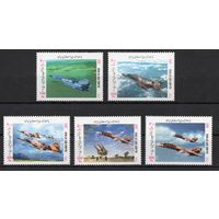 Иран 2003. Авиация. Военные самолеты 5 марок   (2905)