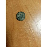 Монета солид Кристины 1652 года ливония