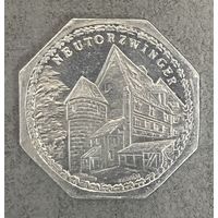 Германия Нюрнберг нотгельд 20 пфеннигов 1920 год.Дом Нойторцвингеров . трамвайный жетон