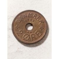 Дания 2 оре 1929
