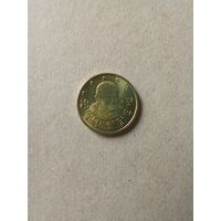 Ватикан 50 евроцентов 2012 г. Без обращения!!!