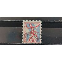 РАСПРОДАЖА ЧЕХОСЛОВАКИЯ 1965г. Полная серия. Гаш.