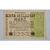 1923 год Германия 1 000 000 марок