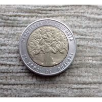 Werty71 Колумбия 500 песо 2007 биметалл