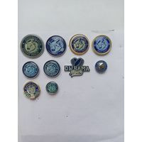 Динамо Минск Х.К. КХЛ  значки цена за 1 знак