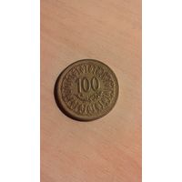 Тунис, 100 миллим 1983.
