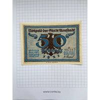 Нотгельд 50 пфеннигов Германия Урунштадт-0501