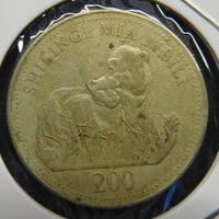 Танзания 200 шиллингов 1998 г