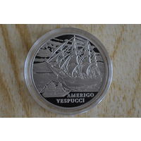 1 рубль 2010 Америго Веспучи с 1 руб