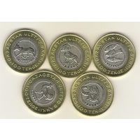 100 тенге 2025 г. Животный мир. Мешковая