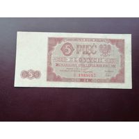 Польша 5 злотых 1948