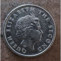 Восточные Карибы 10 центов 2002 г.,  КМ# 37