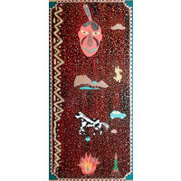 Америка (1), акрил, бумага, 2007, Котов Олег