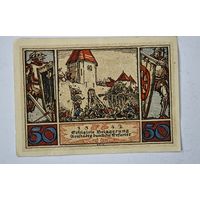 1921 год 50  пфеннигов  Германия нотгельд