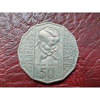 50 центов Австралия 1995 г. 50 лет окончания ВМВ.