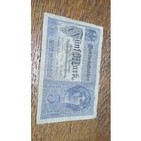 5 марок 1917 года Германии **4359