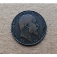 Великобритания, 1/2 пенни 1902 г., Эдуард VII (1901-1910)