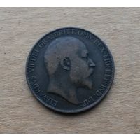 Великобритания, 1/2 пенни 1902 г., Эдуард VII (1901-1910)