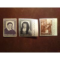 Ватикан 1960 г.300 лет со дня смерти святых Винсента де Поля и Луизы де Мариль./п/
