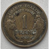 Франция 1 франк 1932 г.