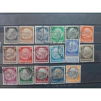 ГЕРМАНИЯ 1934г. Полная серия. Гаш.