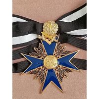 Знак Германия Пруссия Орден Чёрного Орла с дубовыми листьями, мечами и бриллиантами Реплика