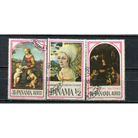Панама - 1966 - Искусство - [Mi. 873-875] - полная серия - 3 марок. Гашеные.  (Лот 85HD)-T4P32