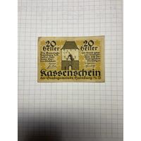 10 геллеров (нотгельды) Австрия.-2212-2