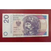 Польша. 20 злотых 2016 года, серия CD. UNC. Торг