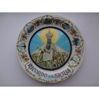 Тарелка настенная Память о Сицилии.