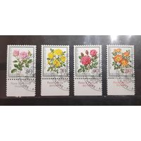 Швейцария. 1977 год. Флора. Цветы. Розы (308)