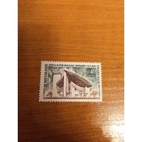1965 Франция флора архитектура чистая клей MNH** выпускалась одиночкой (2-16)