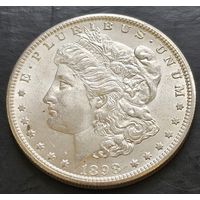 1 доллар 1898 США, ДОЛЛАР МОРГАНА . UNC.Яркий штемпельный блеск