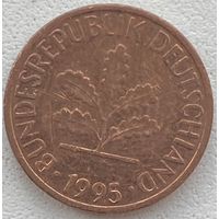 Германия 1 пфенниг 1995 г. F