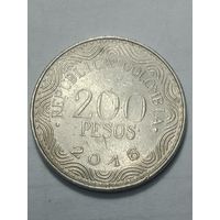 Колумбия 200 песо 2016 года .