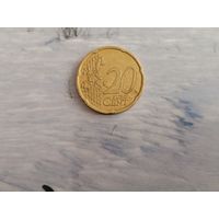 ФРАНЦИЯ 20 ЕВРОЦЕНТОВ ВОЗМ.ОБМЕН