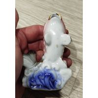 Фарфоровая рыбка,с рубля