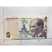 Турция 5 лир 2009 год-472