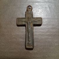 Нательный крестик старинный