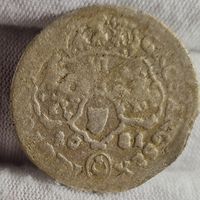 6 грошей шестак 1681 года Речь Посполитая Ян III Собеский