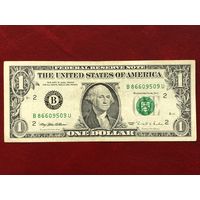 1 доллар США 1995, (B) New York
